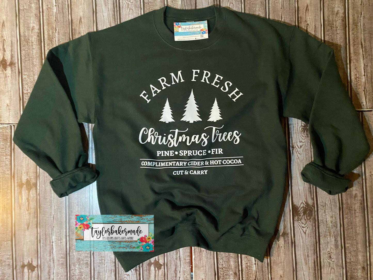 Farm Fresh Christmas Trees Sweater