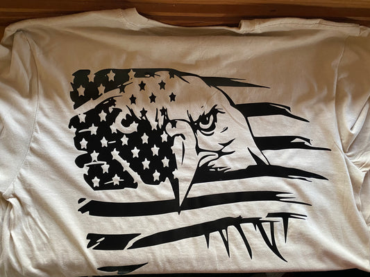 American Flag Eagle Patriotic T-Shirt