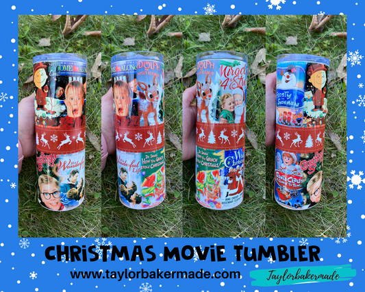 Christmas Movie Tumbler