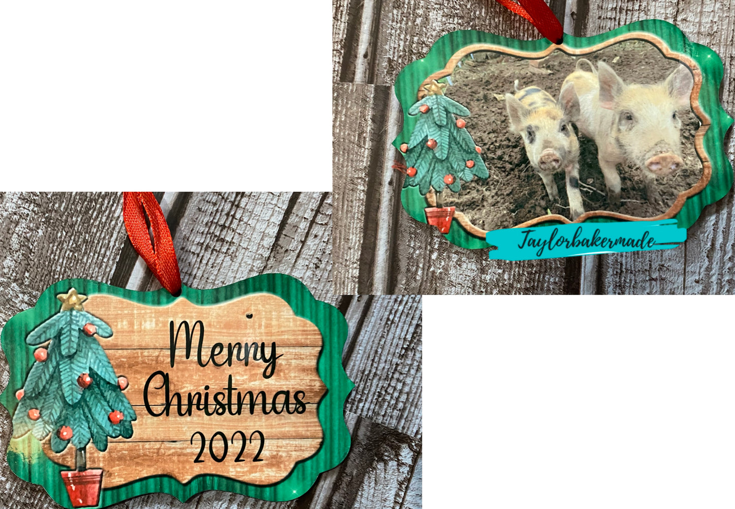 Personalized Christmas Ornaments