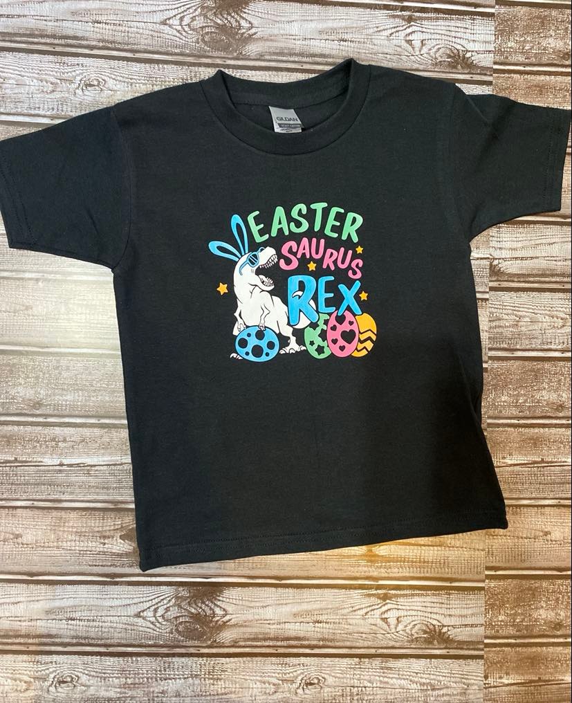 Dinosaur Easter T Shirt