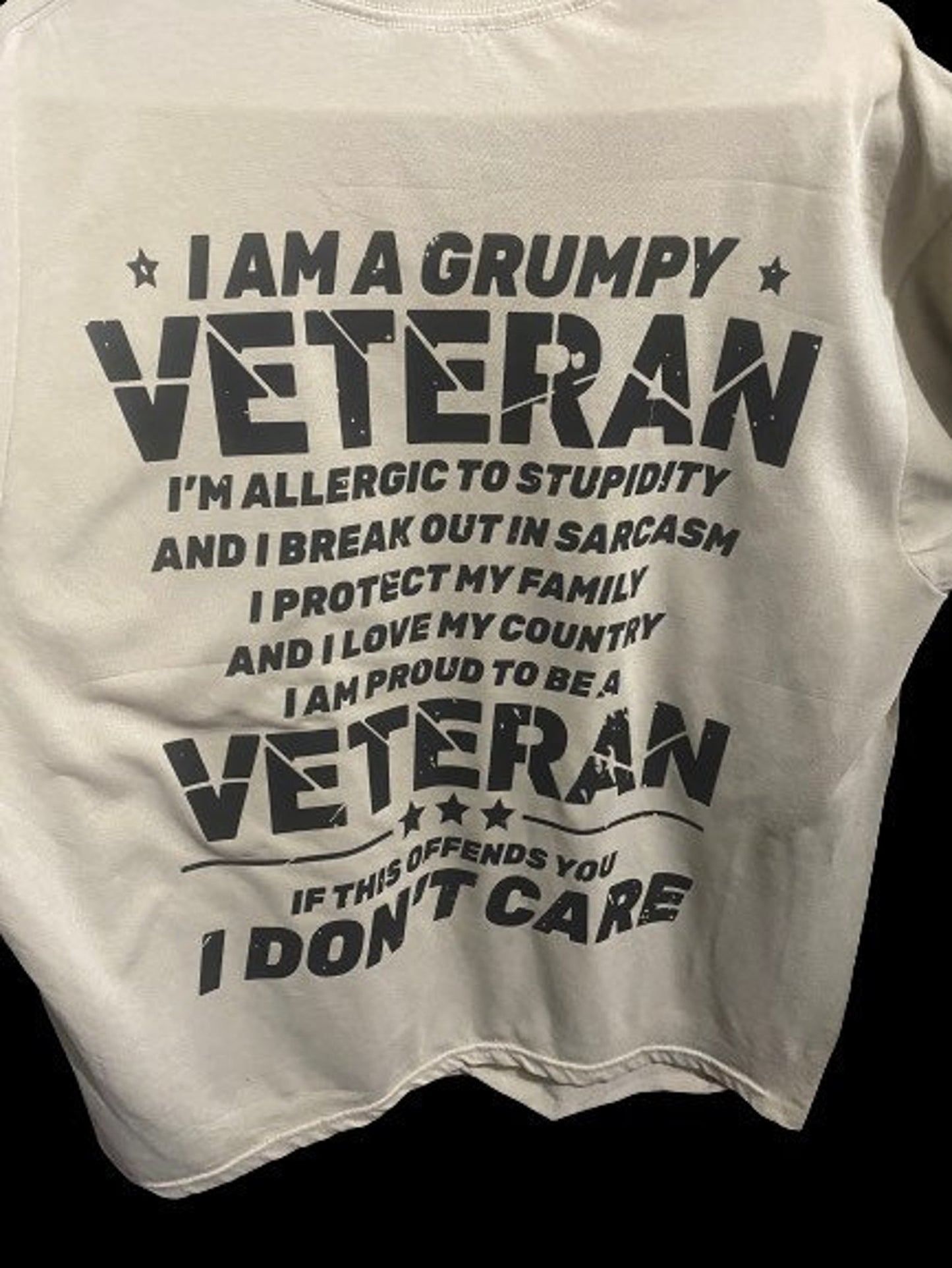 I Am A Grumpy Veteran T-Shirt