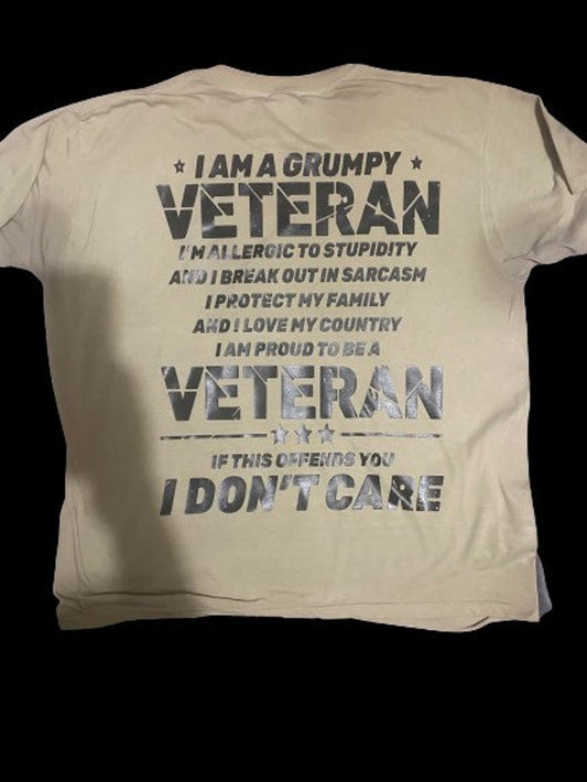I Am A Grumpy Veteran T-Shirt