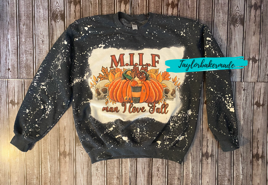 M.I.L.F Man I Love Fall Crew Neck Sweater
