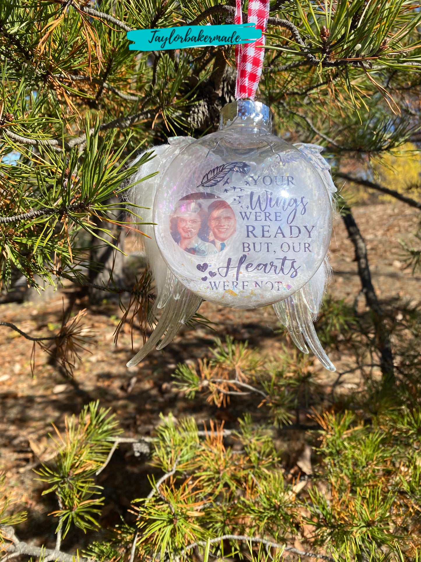 PERSONALIZED Photo Memorial Ornament