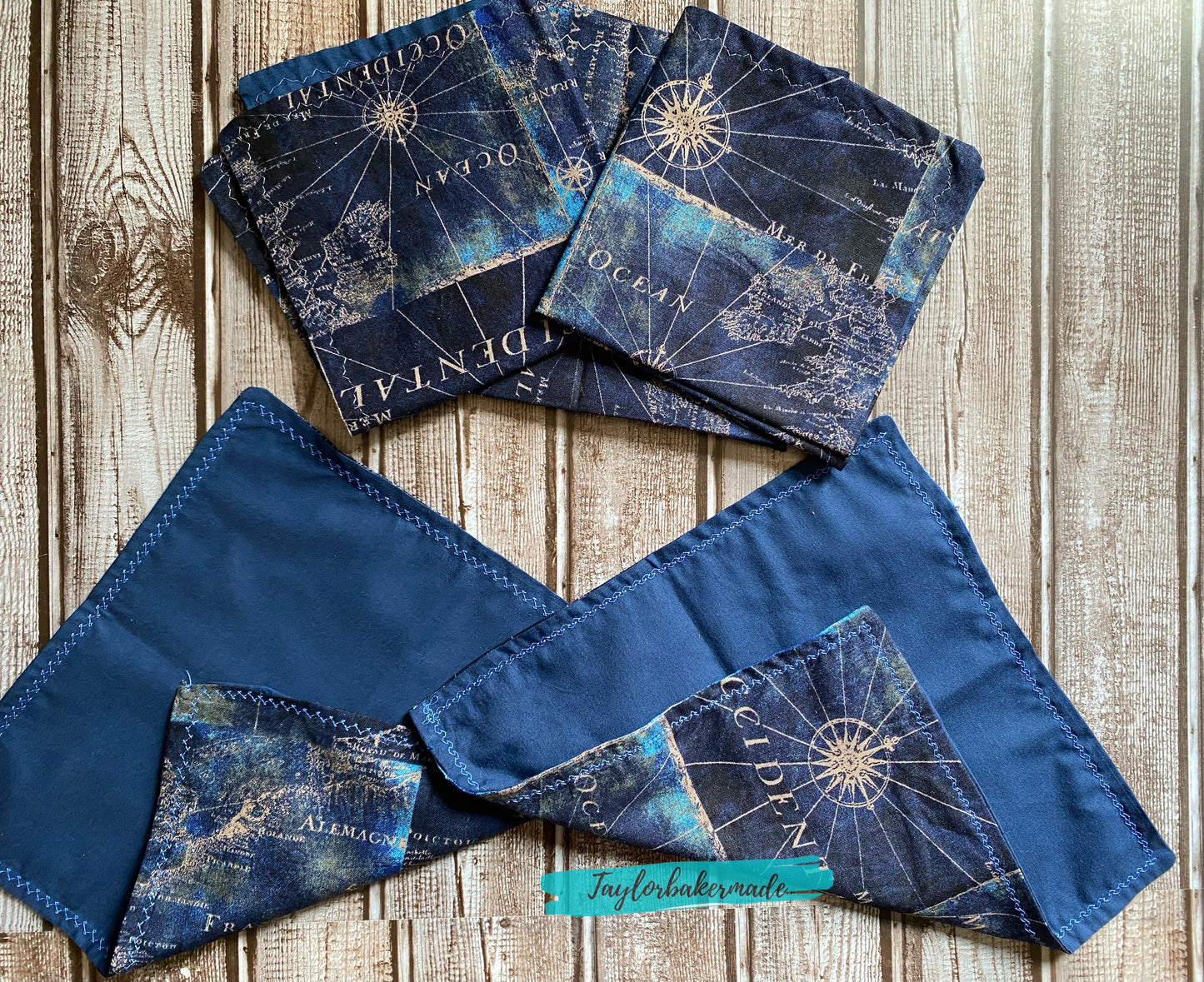 Nautical Ocean Hankie