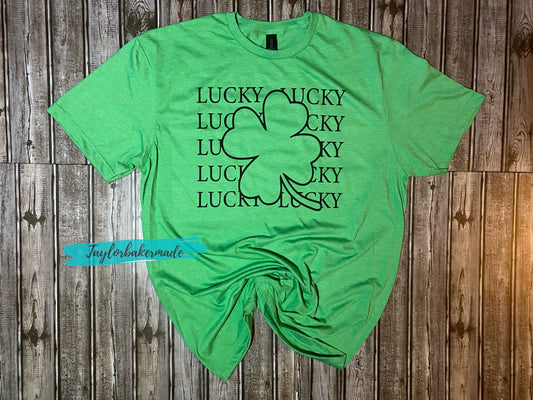 Shamrock Lucky Tee