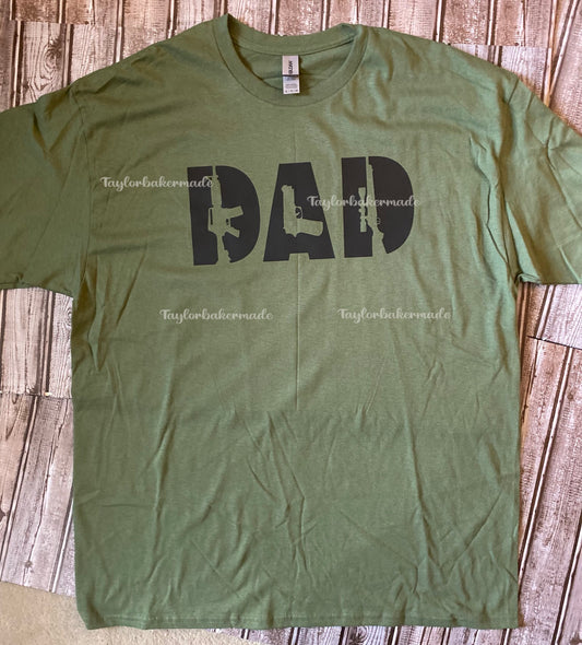 Dad Life Gun Shirt