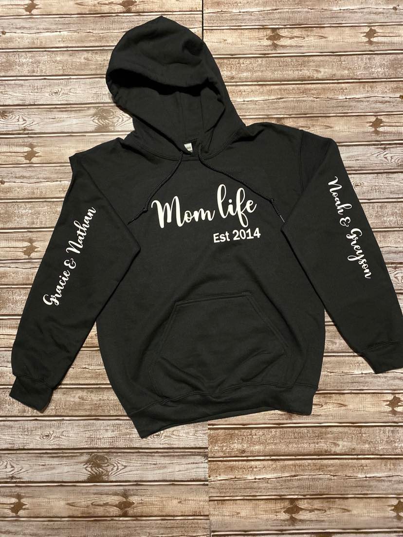 Mom store life hoodie