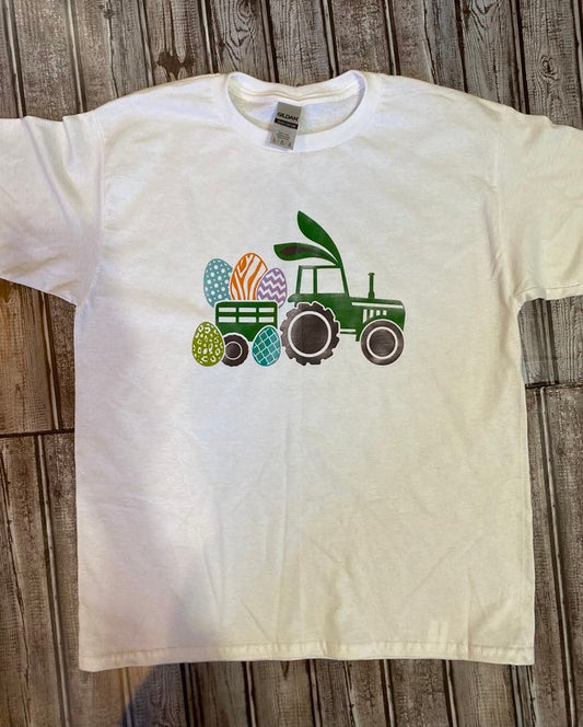 Easter Tractor T-Shirt